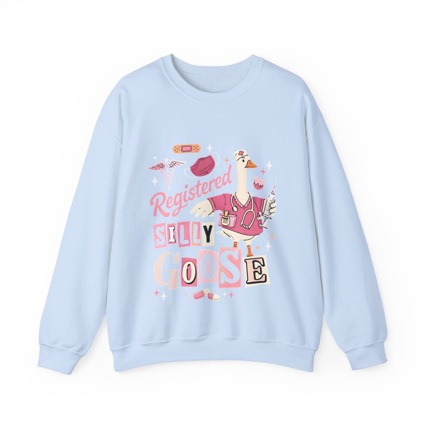Funny Nurse Crewneck | Cute Nursing Sweatshirt | Healthcare Worker Gift | Unisex Sweatshirt