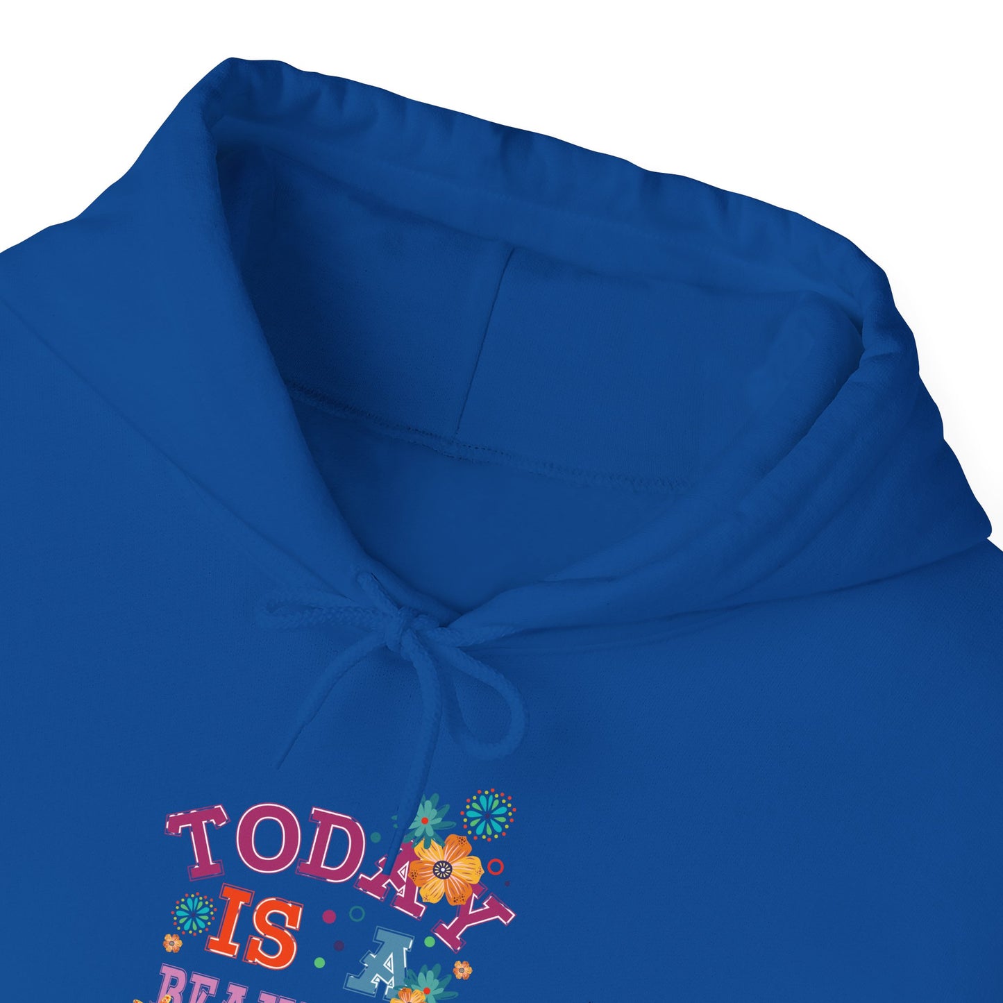 Today Is A Beautiful Day Hoodie |  Inspirational Hoodie | Positive Vibes Sweatshirt | Women’s Cozy Pullover | Unisex Heavy Blend | Hooded Sweatshirt
