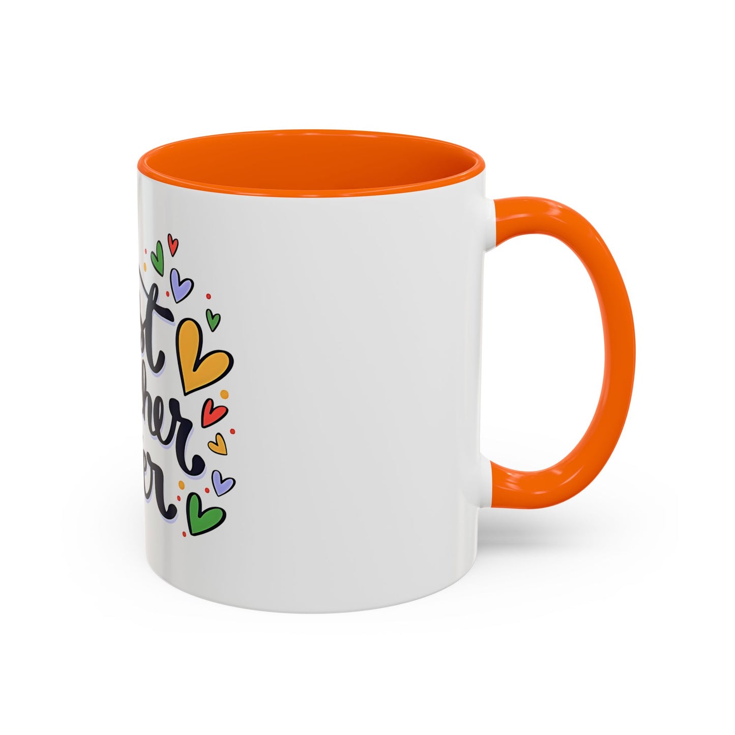 Teacher Appreciation Coffee Mug | Cute Gift for Teachers | Classroom Ceramic Cup | Accent Coffee Mug | 11oz | 15oz