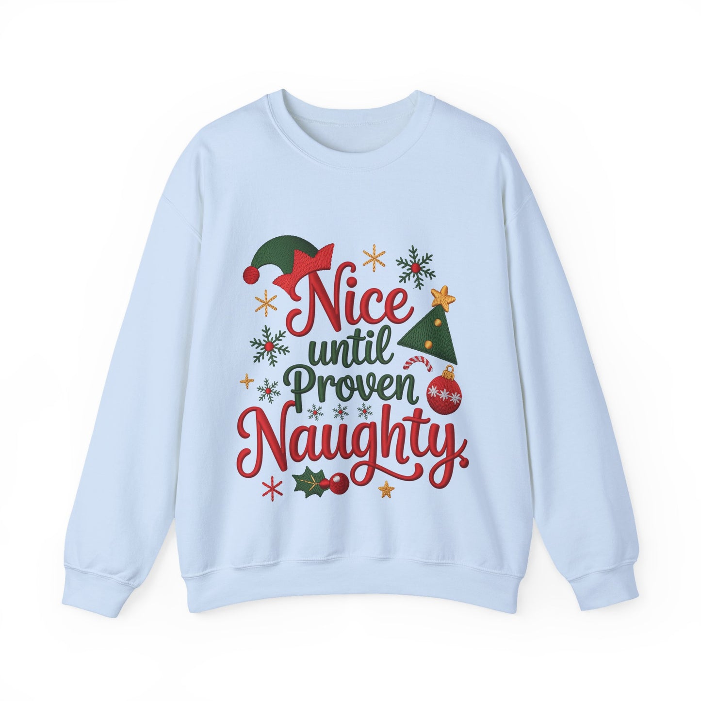 Christmas Sweatshirt  | Unisex Funny Holiday Crewneck | Matching Christmas Couple Sweatshirt