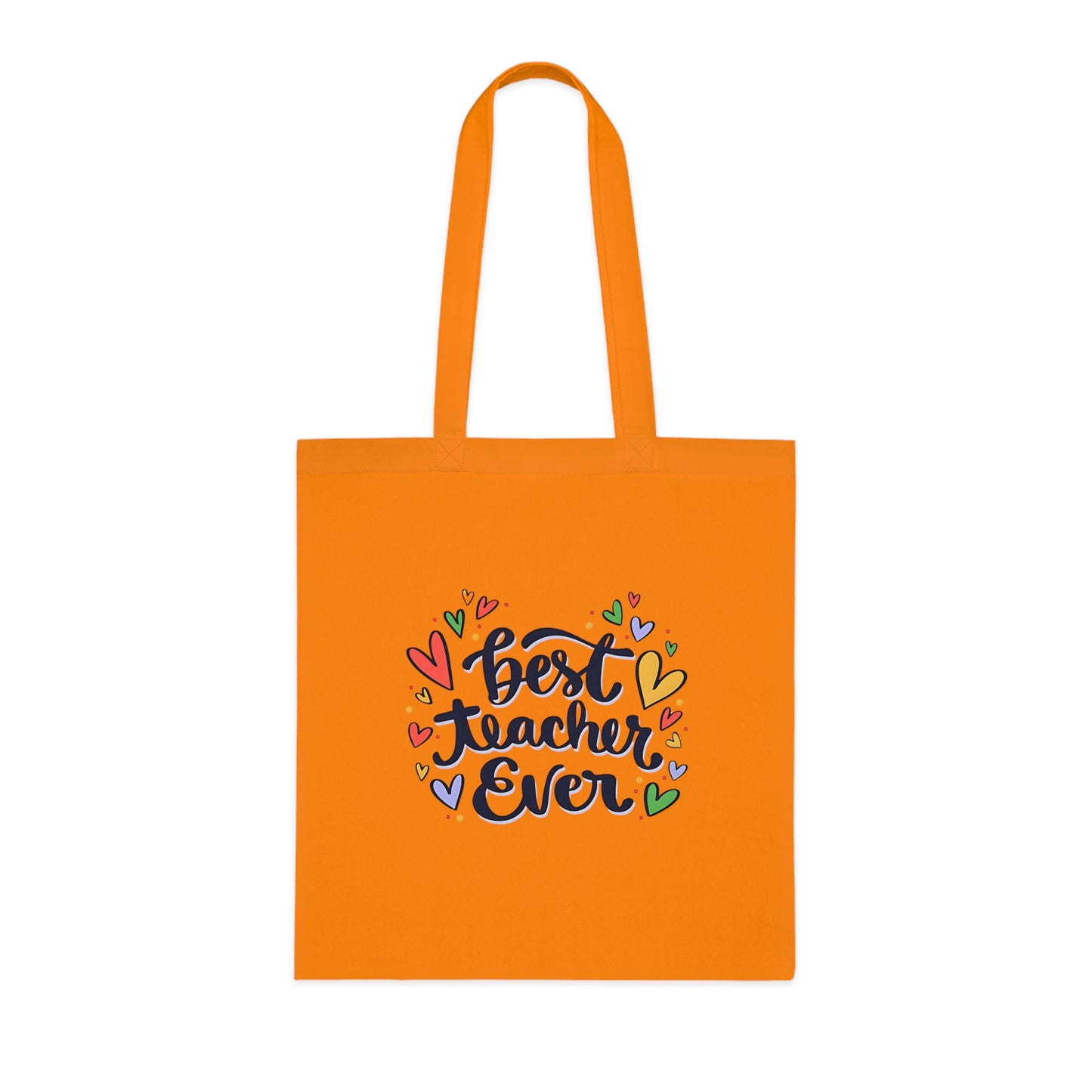 Cute Teacher Gift | Canvas Tote for School | Work | Everyday Use | Cotton Tote