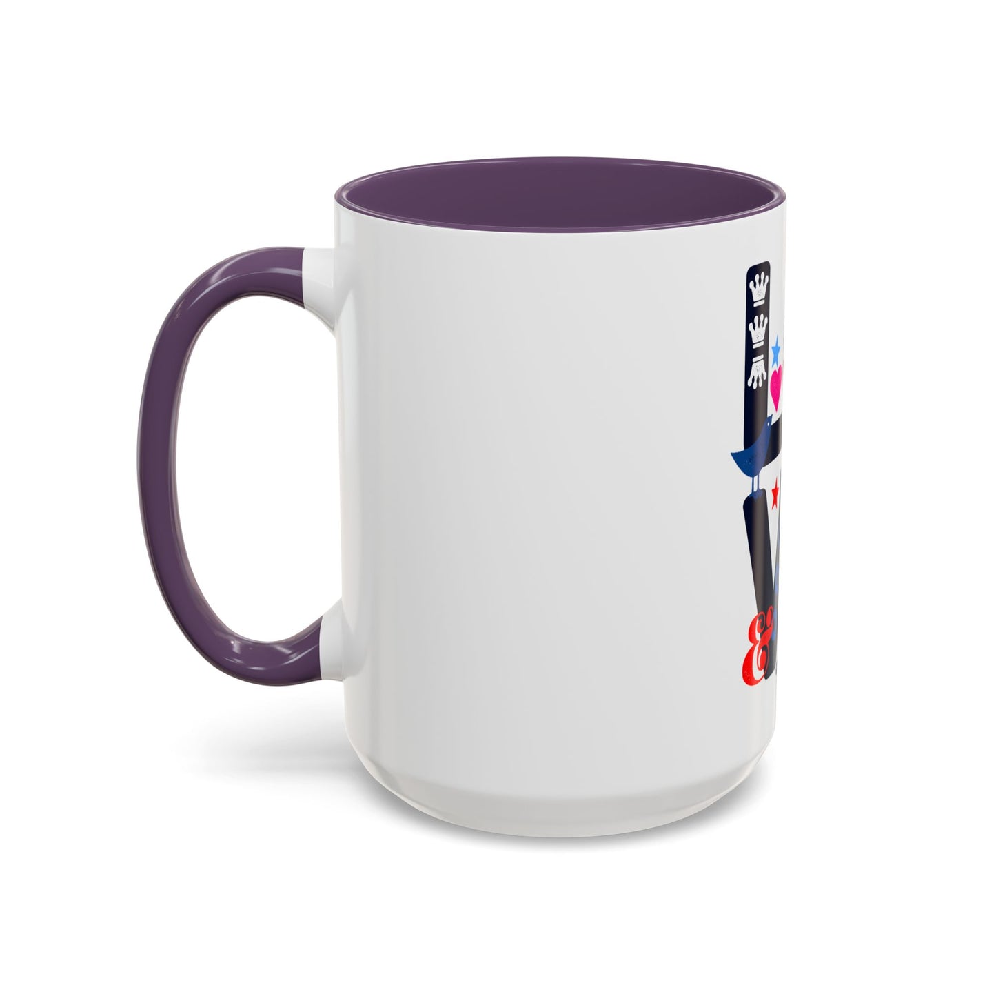 LOVE Floral Mug | Cute Aesthetic Coffee Cup with Heart | Rose Design | Gift for Her, Girlfriend, Wife | Stylish Ceramic Mug Accent Coffee Mug (11oz, 15oz)
