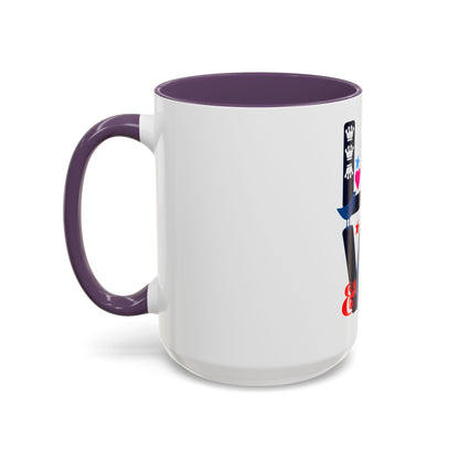LOVE Floral Mug | Cute Aesthetic Coffee Cup with Heart | Rose Design | Gift for Her, Girlfriend, Wife | Stylish Ceramic Mug Accent Coffee Mug (11oz, 15oz)