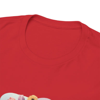 T-Shirt | Vintage Floral Mom Tee | Mama Vintage Truck Floral Tee | Mama Flower Truck Graphic Tee