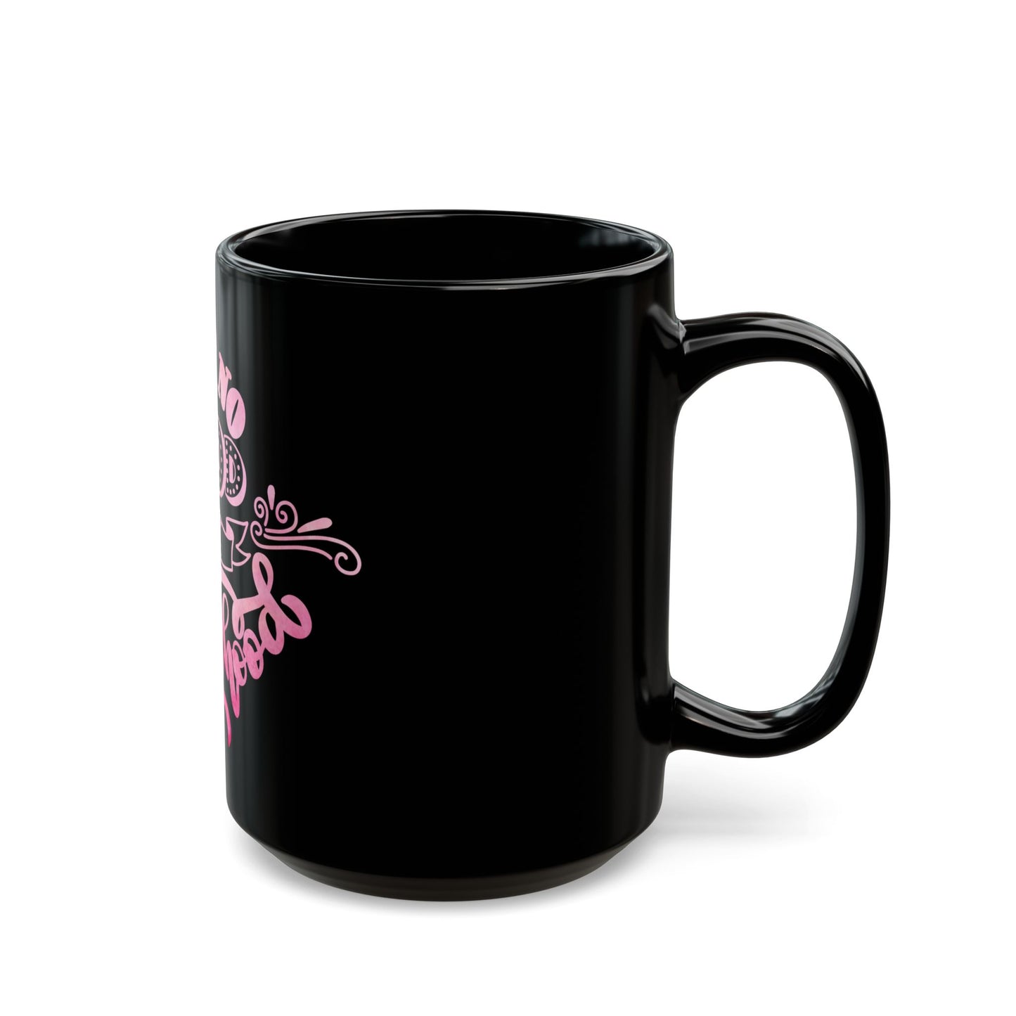 Ain’t No Hood Like Motherhood Mug | Stylish Mom Coffee Cup | Trendy Black Mug  | Gift for Moms | Black Mug  | 11oz | 15oz | Mother's Day