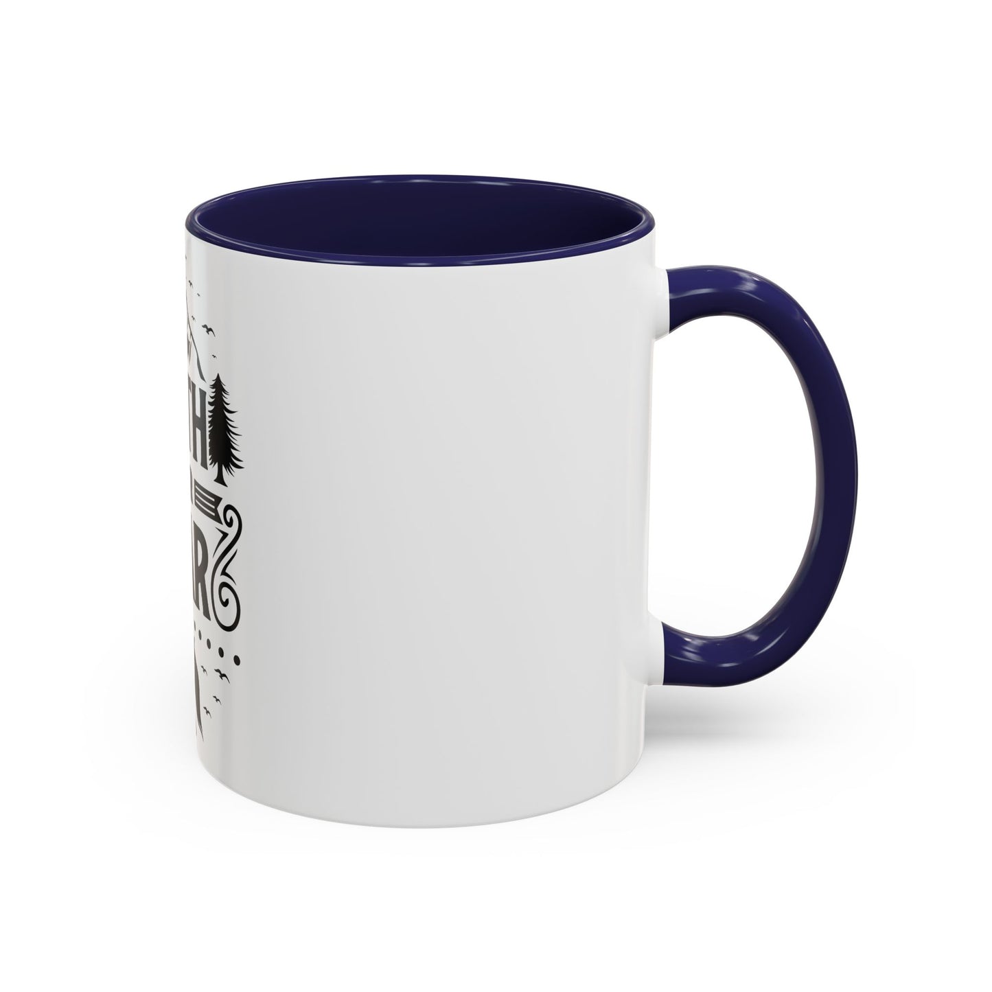 Faith Over Fear Mug | Inspirational Coffee Cup | Motivational Gift | Christian Mug | Positive Quote Drinkware | Accent Coffee Mug  | 11oz | 15oz