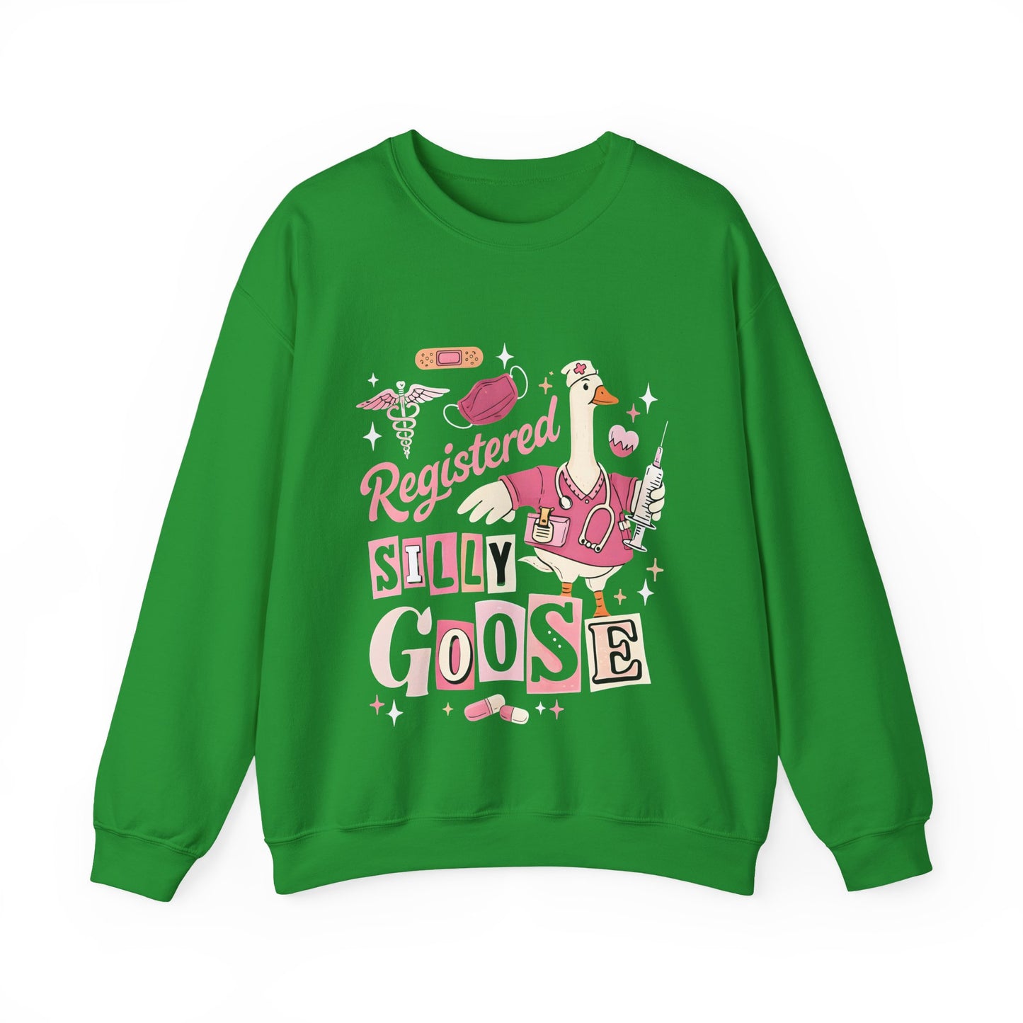 Funny Nurse Crewneck | Cute Nursing Sweatshirt | Healthcare Worker Gift | Unisex Sweatshirt