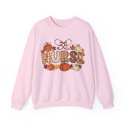 Nurse | Halloween Sweatshirt | Ghost Sweatshirt | Fall Sweatshirt | Pumpkin Sweatshirt | Cozy Sweatshirt | Halloween Top | Halloween Party