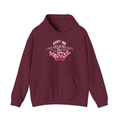 Funny Mom Hoodie | Cozy Women’s Sweatshirt | Gift for Moms | Unisex Heavy Blend | Hooded Sweatshirt | Ain’t No Hood Like Motherhood Hoodie