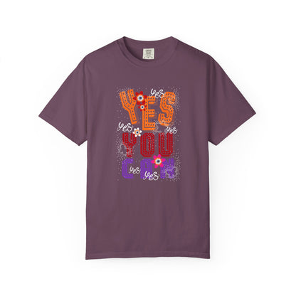Motivational Graphic Tee Inspirational Positive Shirt | Unisex Garment-Dyed T-shirt