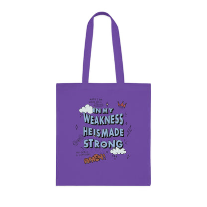 Christian Faith Canvas Tote Bag for Church | Everyday Use Tote | Cotton Tote | Christian Tote Bag