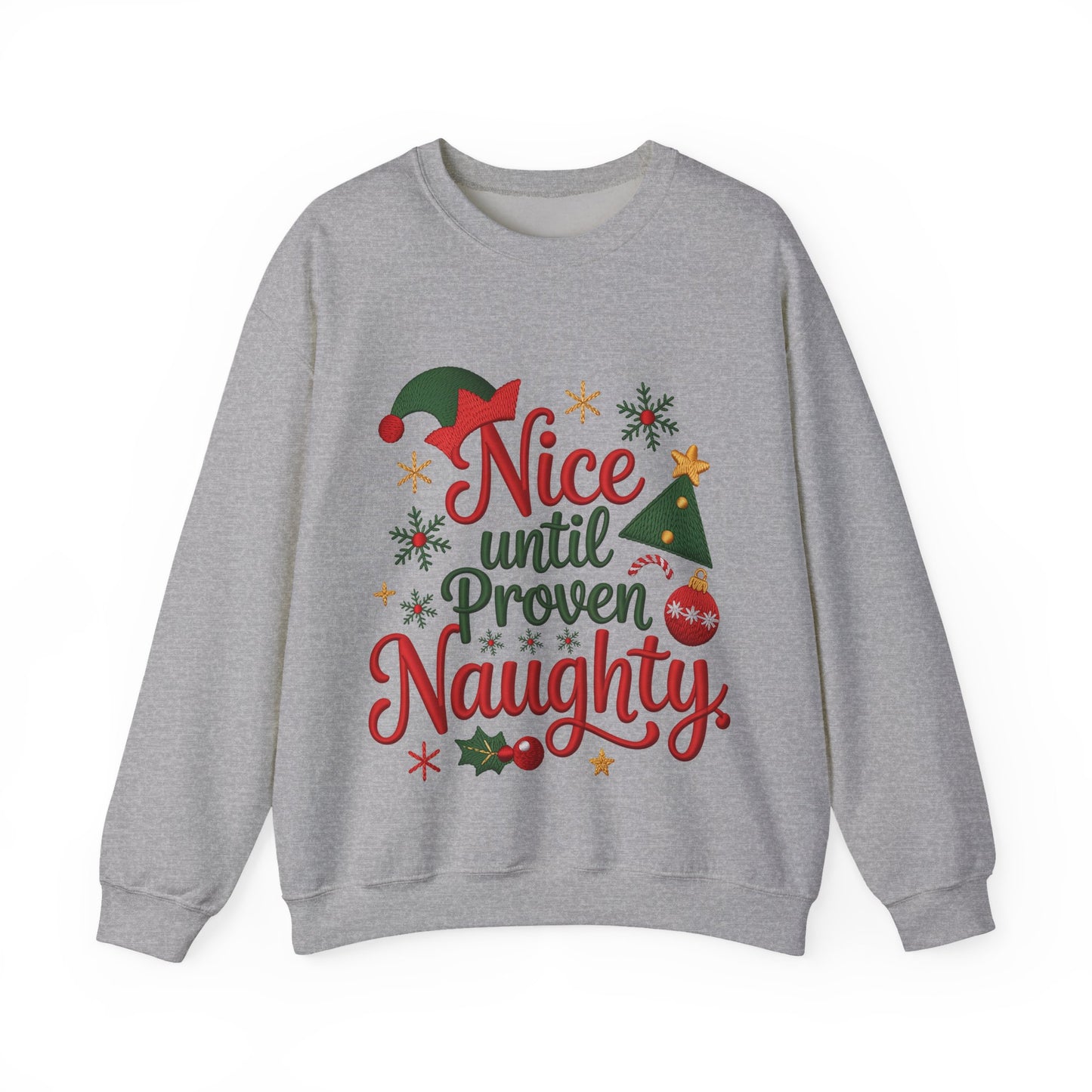 Christmas Sweatshirt  | Unisex Funny Holiday Crewneck | Matching Christmas Couple Sweatshirt
