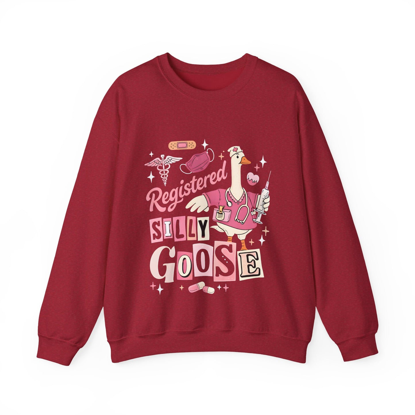 Funny Nurse Crewneck | Cute Nursing Sweatshirt | Healthcare Worker Gift | Unisex Sweatshirt