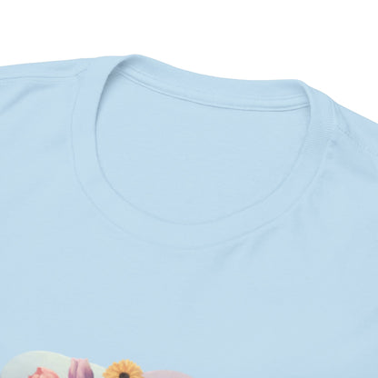 T-Shirt | Vintage Floral Mom Tee | Mama Vintage Truck Floral Tee | Mama Flower Truck Graphic Tee
