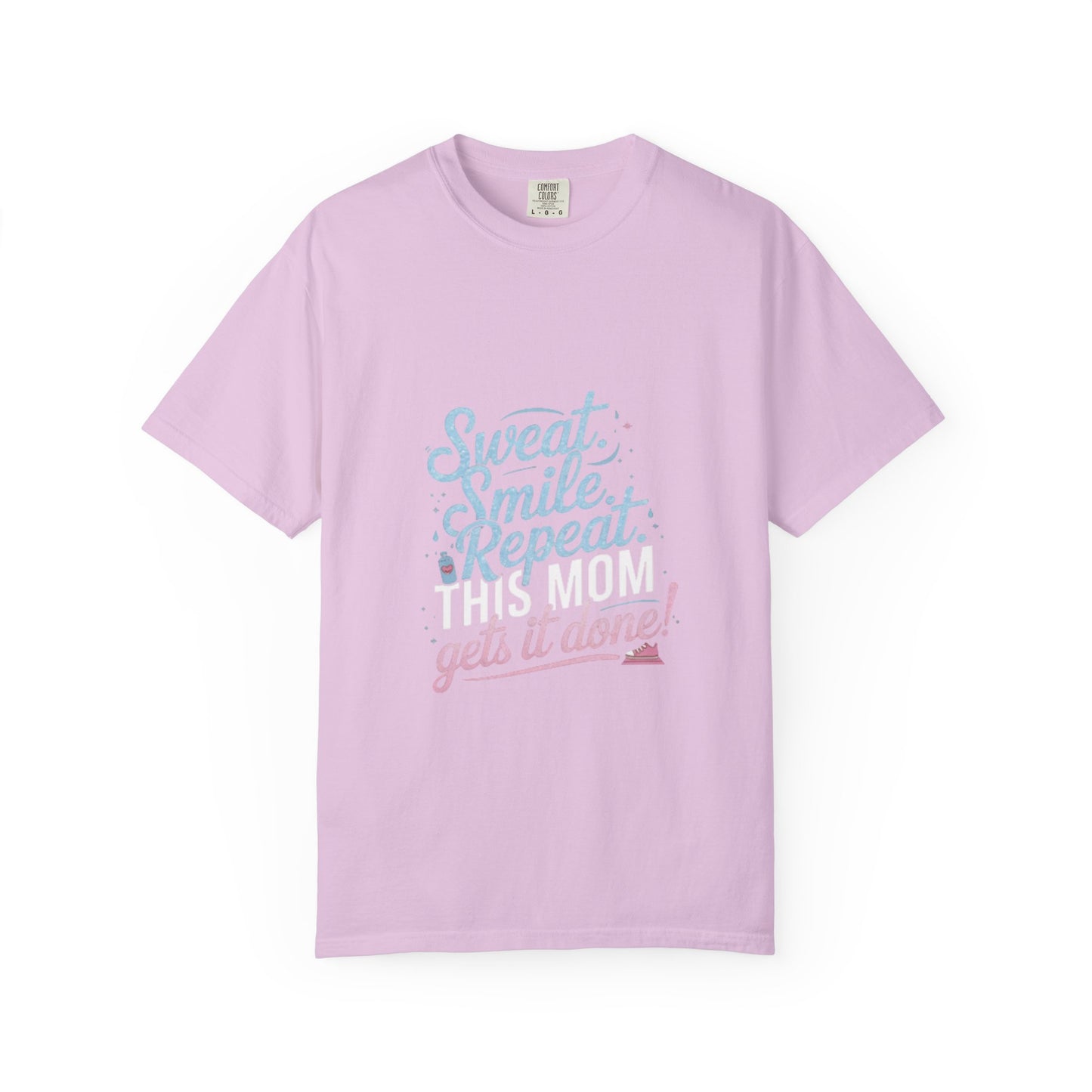 Motivational Mom Fitness Tee | Garment-Dyed T-shirt