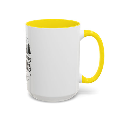 Faith Over Fear Mug | Inspirational Coffee Cup | Motivational Gift | Christian Mug | Positive Quote Drinkware | Accent Coffee Mug  | 11oz | 15oz