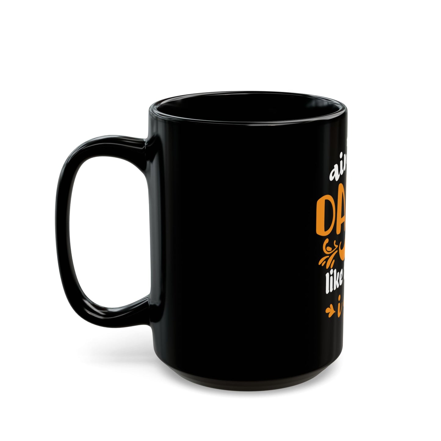 Daddy Coffee Mug |  Black Ceramic Gift for Dad | 11oz | 15oz