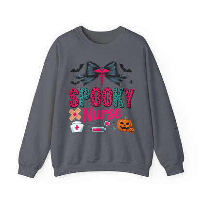 Nurse | Halloween Sweatshirt | Ghost Sweatshirt | Fall Sweatshirt | Pumpkin Sweatshirt | Cozy Sweatshirt | Halloween Top | Halloween Party