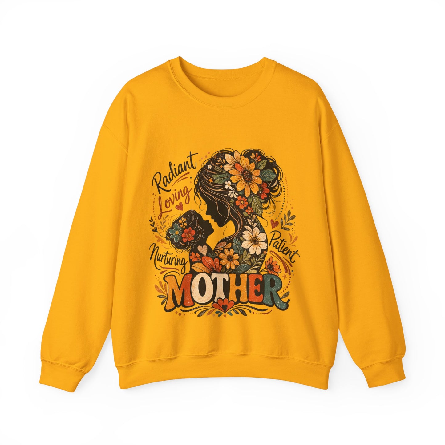 Mother Floral Sweatshirt | Cozy Mom Crewneck | Vintage Motherhood Sweatshirt