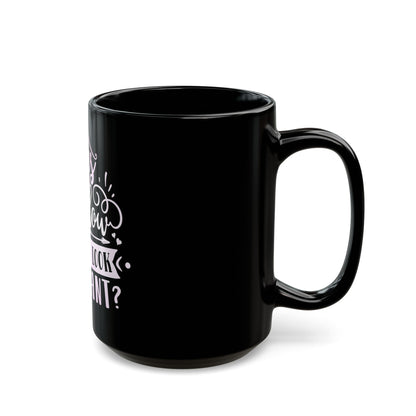 Funny Pregnancy Announcement Mug | Black Coffee Cup – Cute Mom Gift Idea | Black Mug  | 11oz | 15oz