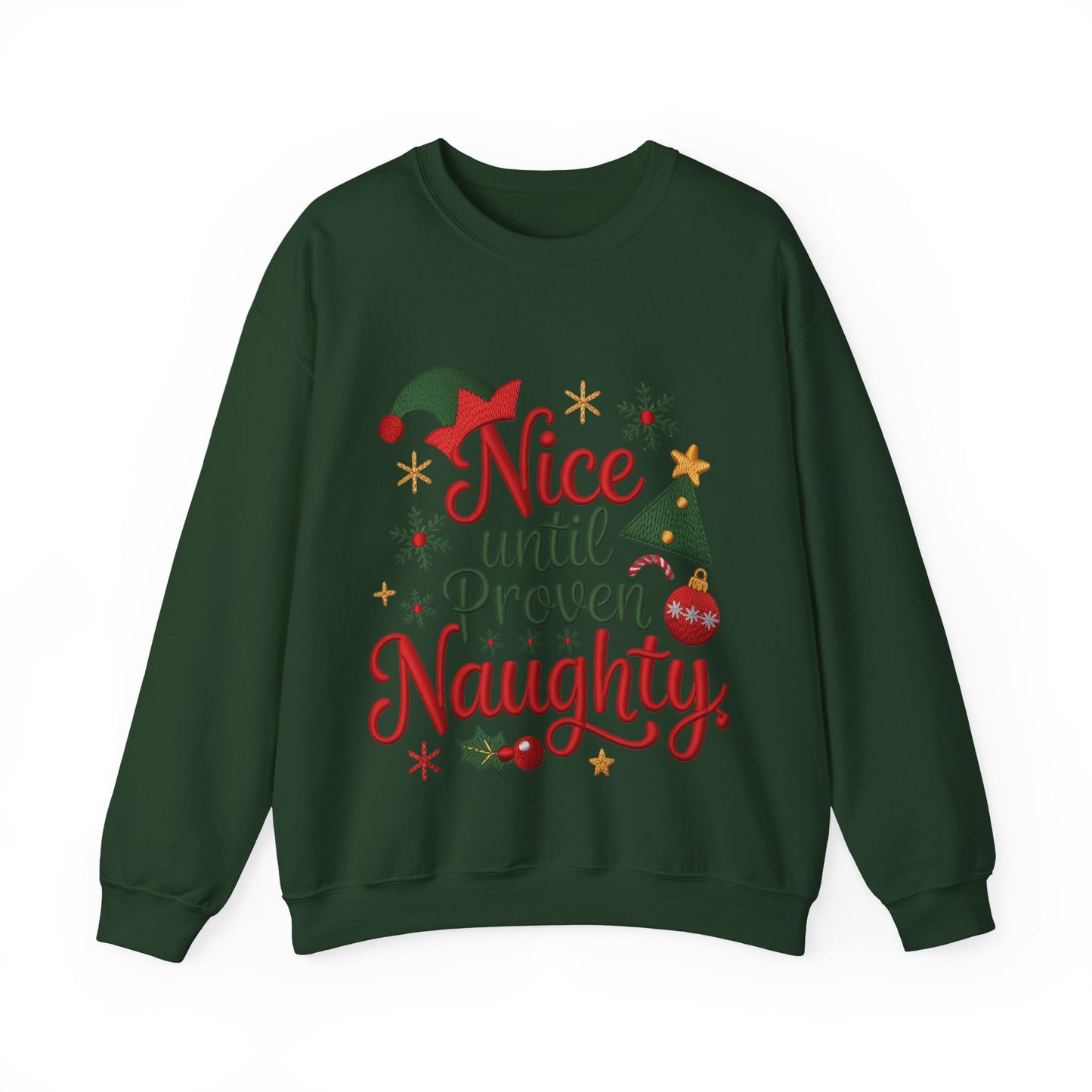 Christmas Sweatshirt  | Unisex Funny Holiday Crewneck | Matching Christmas Couple Sweatshirt