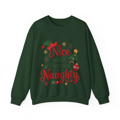 Christmas Sweatshirt  | Unisex Funny Holiday Crewneck | Matching Christmas Couple Sweatshirt