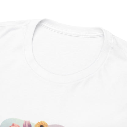 T-Shirt | Vintage Floral Mom Tee | Mama Vintage Truck Floral Tee | Mama Flower Truck Graphic Tee
