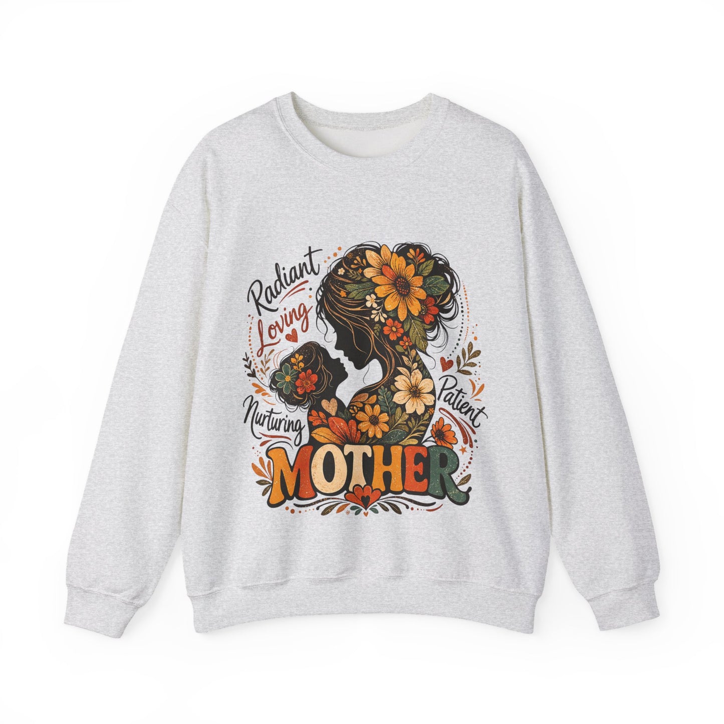 Mother Floral Sweatshirt | Cozy Mom Crewneck | Vintage Motherhood Sweatshirt