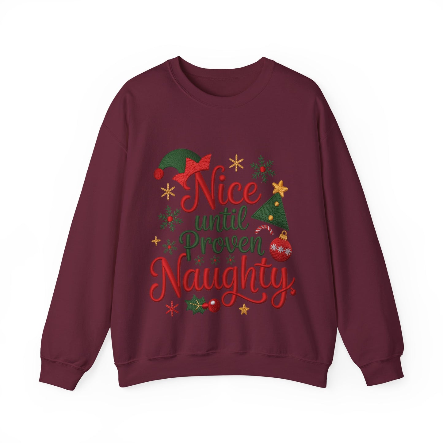 Christmas Sweatshirt  | Unisex Funny Holiday Crewneck | Matching Christmas Couple Sweatshirt