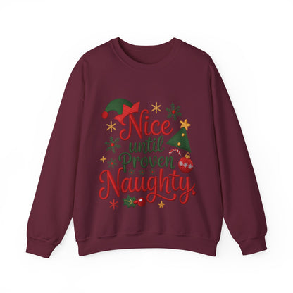 Christmas Sweatshirt  | Unisex Funny Holiday Crewneck | Matching Christmas Couple Sweatshirt