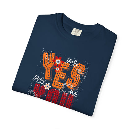 Motivational Graphic Tee Inspirational Positive Shirt | Unisex Garment-Dyed T-shirt