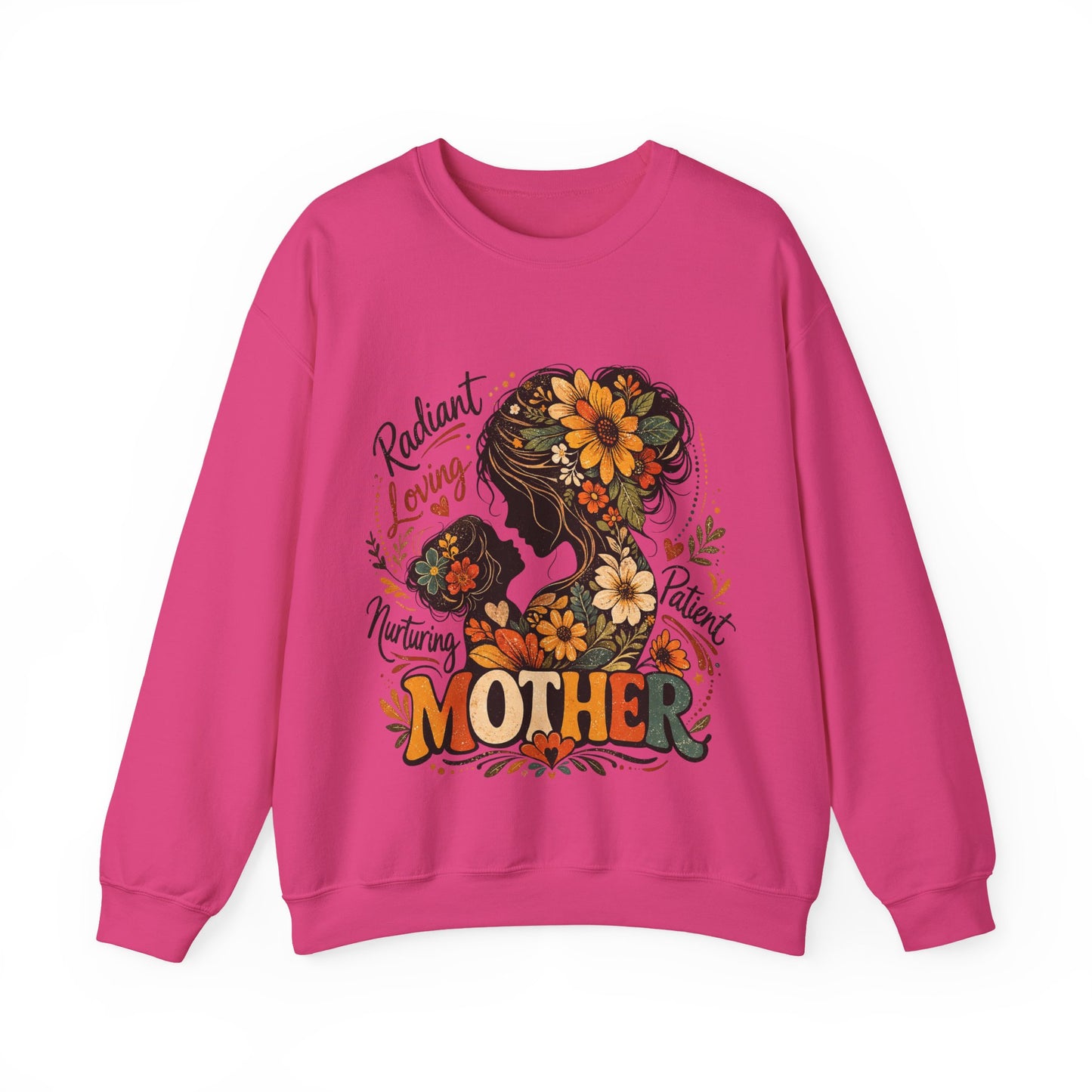 Mother Floral Sweatshirt | Cozy Mom Crewneck | Vintage Motherhood Sweatshirt