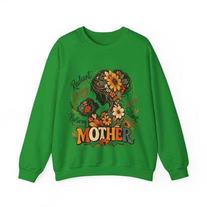 Mother Floral Sweatshirt | Cozy Mom Crewneck | Vintage Motherhood Sweatshirt