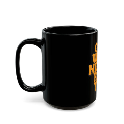 Christian Coffee Mug | God Will Never Fail You Black Ceramic Mug | Inspirational Christian Coffee Cup | Faith Inspirational Gift | Religious Scripture Style Ceramic Cup