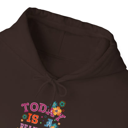 Today Is A Beautiful Day Hoodie |  Inspirational Hoodie | Positive Vibes Sweatshirt | Women’s Cozy Pullover | Unisex Heavy Blend | Hooded Sweatshirt