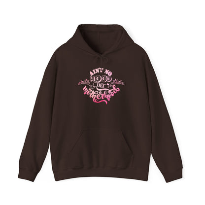 Funny Mom Hoodie | Cozy Women’s Sweatshirt | Gift for Moms | Unisex Heavy Blend | Hooded Sweatshirt | Ain’t No Hood Like Motherhood Hoodie