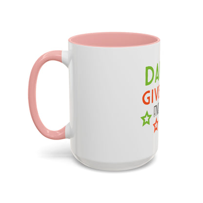 Coffee Cup | Dad I Will Give You Five Stars Mug | Funny Dad Gift | Father’s Day Mug | Cute Gift for Dad from Kids | Dad Coffee Mug