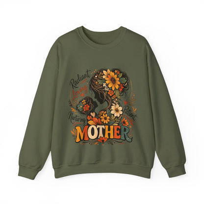 Mother Floral Sweatshirt | Cozy Mom Crewneck | Vintage Motherhood Sweatshirt