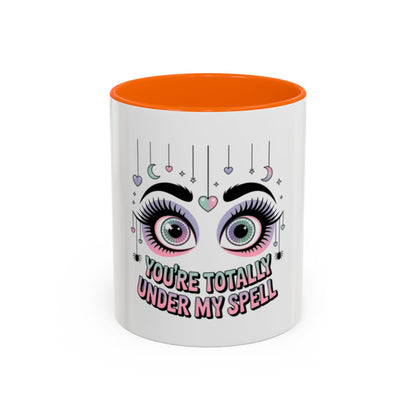 Cute Halloween Coffee Mug | Witchy Ceramic Cup | Spooky Girly Gift | Accent Coffee Mug | 11oz