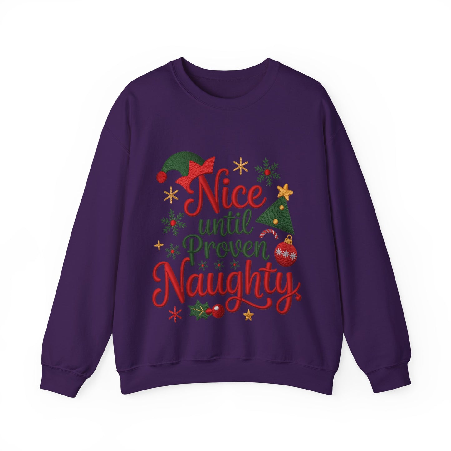 Christmas Sweatshirt  | Unisex Funny Holiday Crewneck | Matching Christmas Couple Sweatshirt