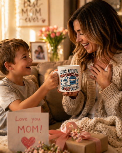 Happy Mother’s Day Mug Gift | Ceramic Coffee Cup for Mum | Relaxation Gift Idea for Mom | Ceramic Mug | 11oz | 15oz