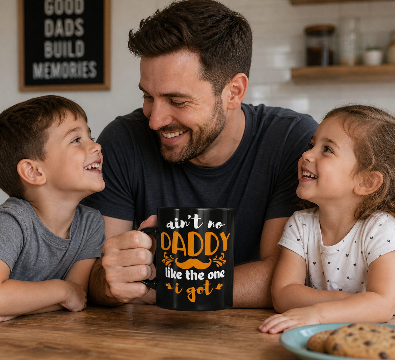Daddy Coffee Mug |  Black Ceramic Gift for Dad | 11oz | 15oz