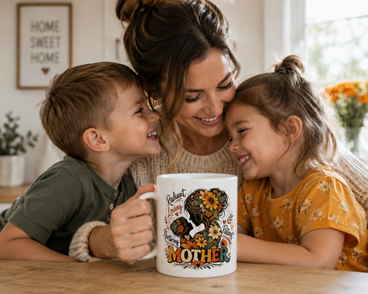 Beautiful Mom Coffee Mug | Mother’s Day Gift | Inspirational Ceramic Mug for Moms | Ceramic Mug | 11oz | 15oz