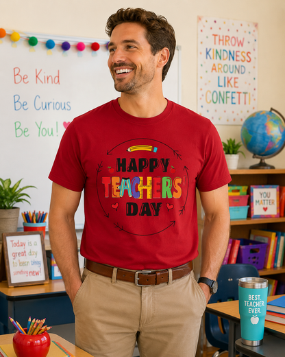 Happy Teachers Day T-Shirt | Unisex  Tee