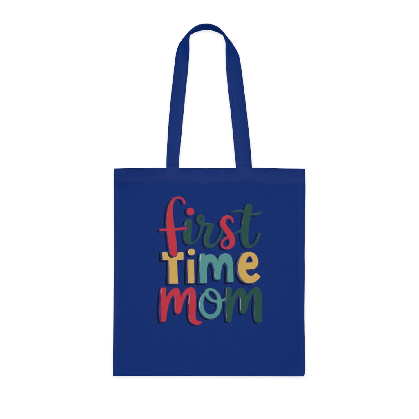 First Time Mom Cotton Tote Bag | Cute New Mom Gift  |Pregnancy gift | First time mama | Soft aesthetic mom tote |Trendy mom tote |  Postpartum gift & Mother’s Day