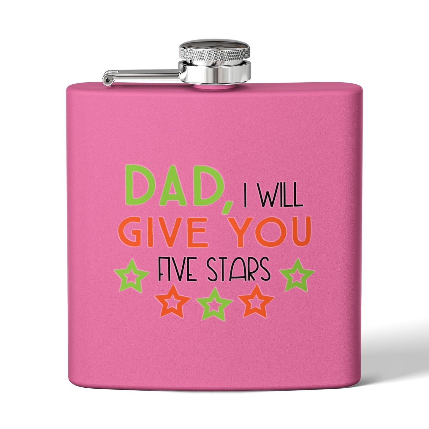 Funny Gift for Dad | Father’s Day Hip Flask | Dad Gift for Husband | Grandpa | New Dad Flask  I Stainless Steel 6oz | Gift Flask