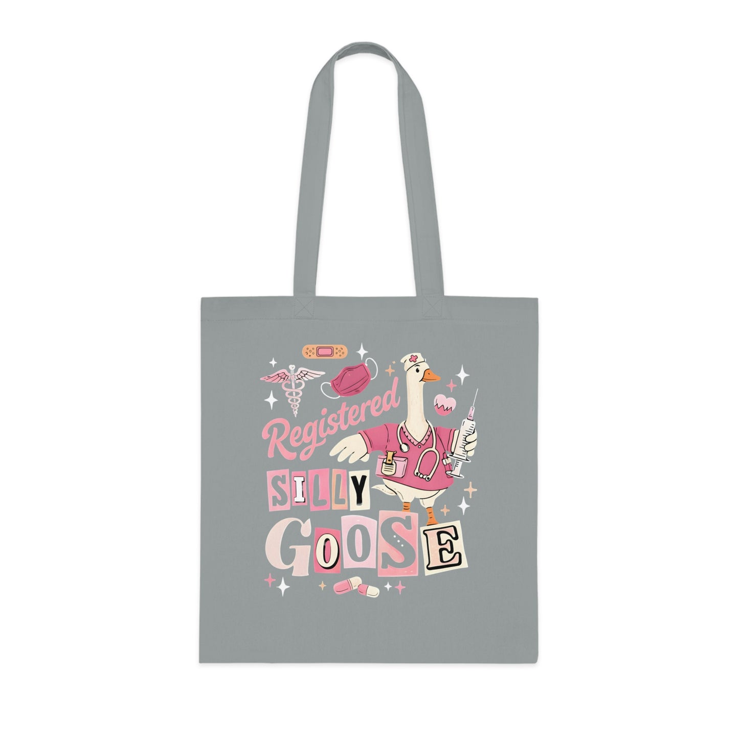 Nurse Tote Bag | Funny Nurse Canvas Tote for Work | Cotton Tote