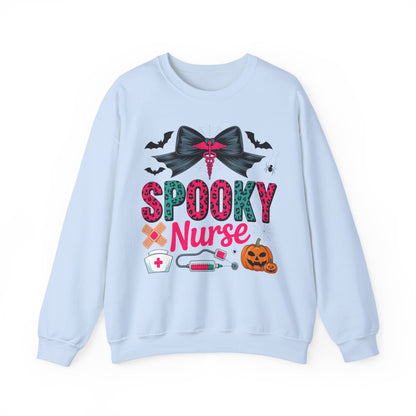 Nurse | Halloween Sweatshirt | Ghost Sweatshirt | Fall Sweatshirt | Pumpkin Sweatshirt | Cozy Sweatshirt | Halloween Top | Halloween Party