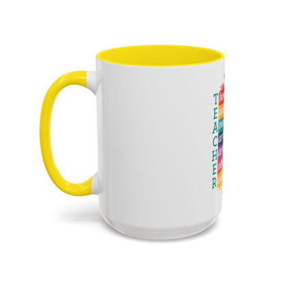 Teacher Appreciation Mug | Inspirational Teacher Gift Coffee Cup |  Classroom Desk Mug for Educators | Teacher Appreciation Coffee Mug | Colorful Acrostic |  Thoughtful | Encouraging | Amazing| 11oz...