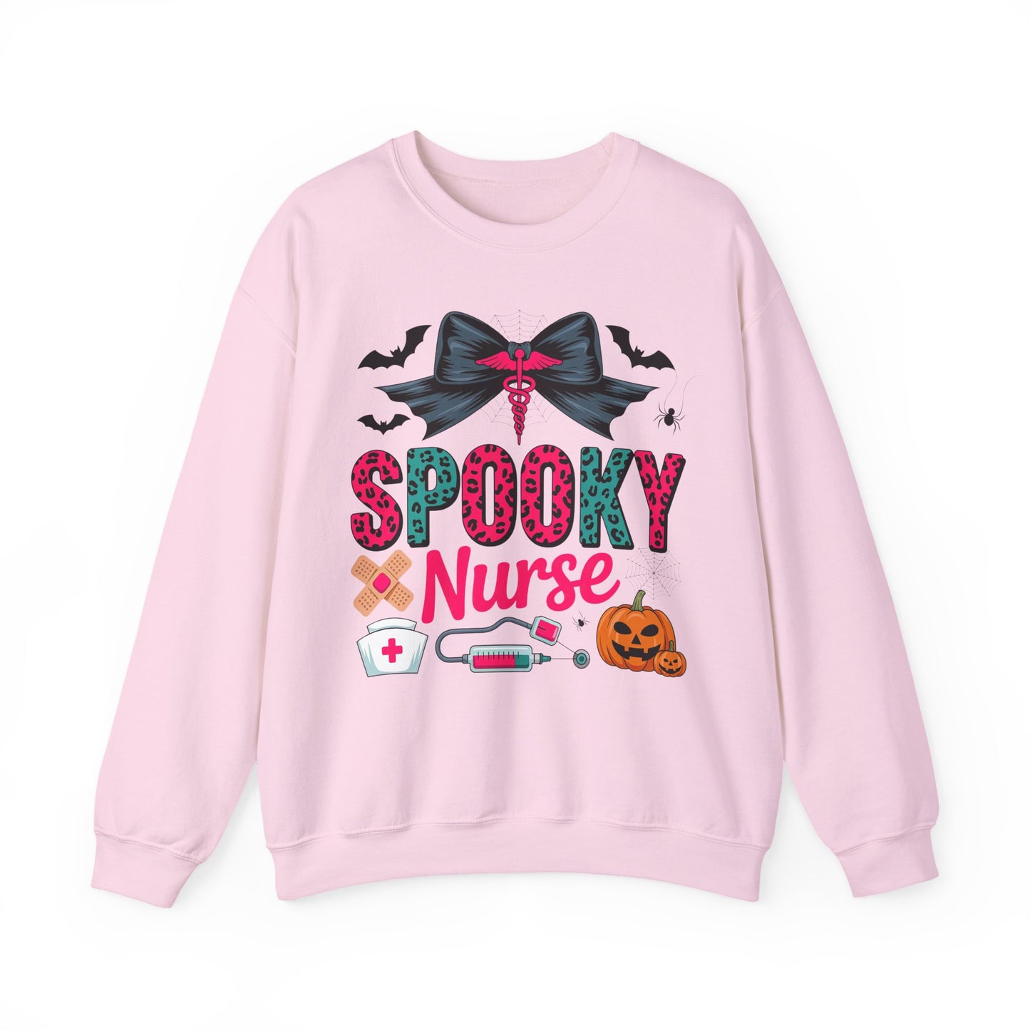 Nurse | Halloween Sweatshirt | Ghost Sweatshirt | Fall Sweatshirt | Pumpkin Sweatshirt | Cozy Sweatshirt | Halloween Top | Halloween Party